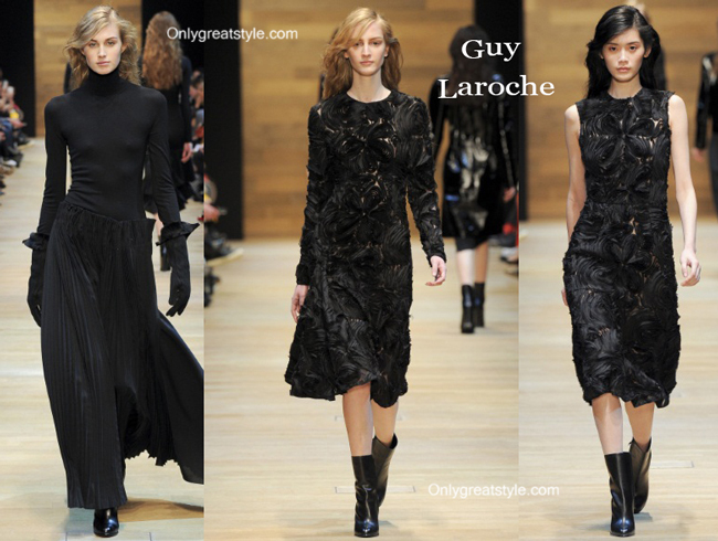 Guy Laroche fashion clothing fall winter