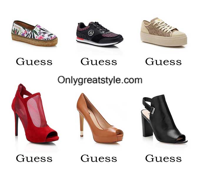 Guess shoes spring summer 2016 footwear for women
