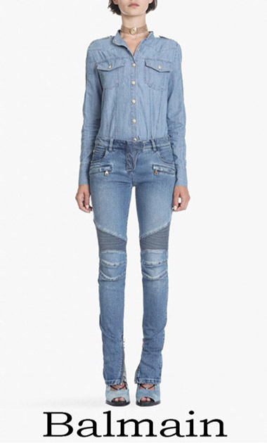 balmain jeans womens