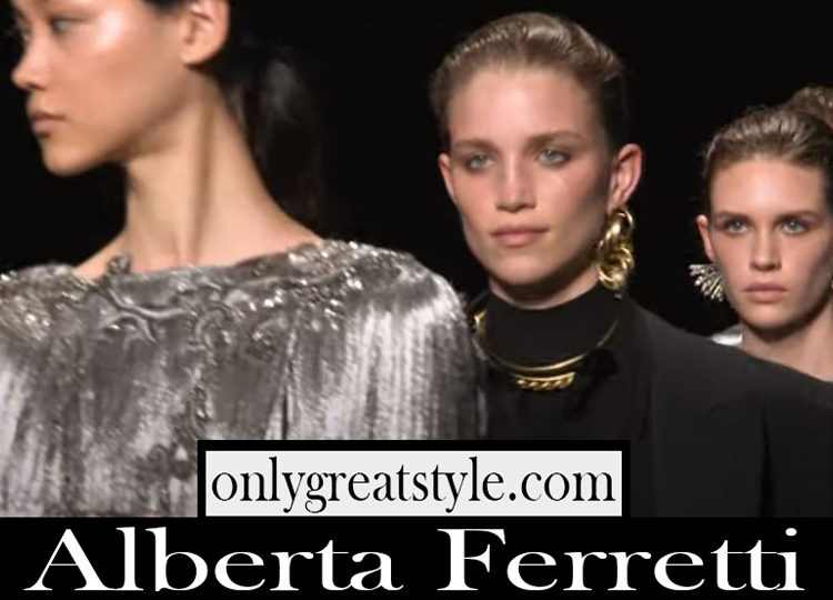 Runway Alberta Ferretti womens fashion show F W 2020 21