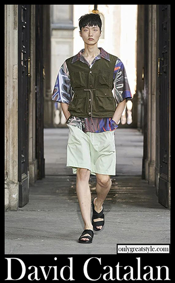 Fashion David Catalan spring summer 2021 mens clothing 10