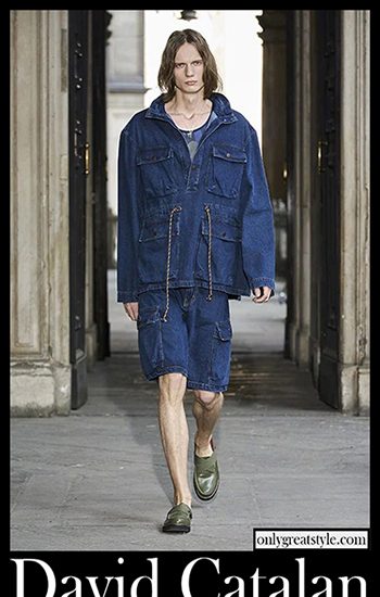 Fashion David Catalan spring summer 2021 mens clothing 14