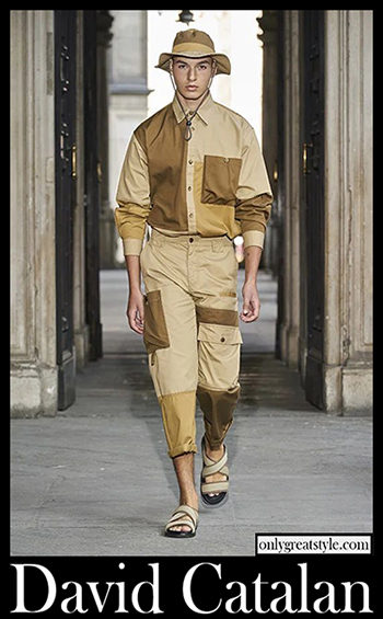 Fashion David Catalan spring summer 2021 mens clothing 4