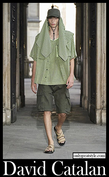 Fashion David Catalan spring summer 2021 mens clothing 9