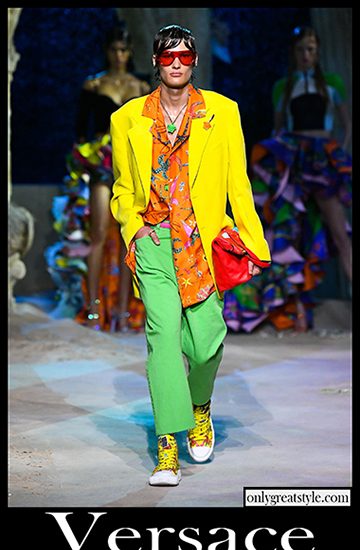 Fashion Versace spring summer 2021 mens clothing 10