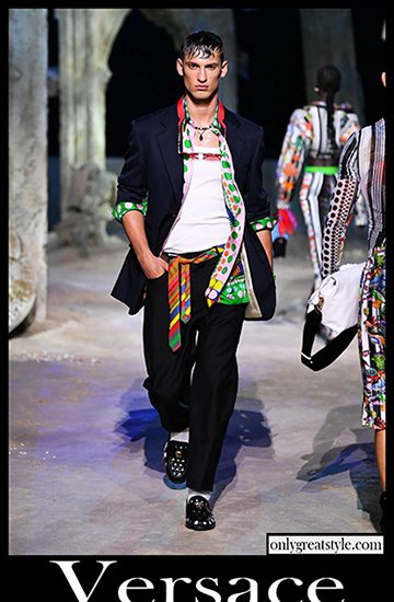 Fashion Versace spring summer 2021 mens clothing 4