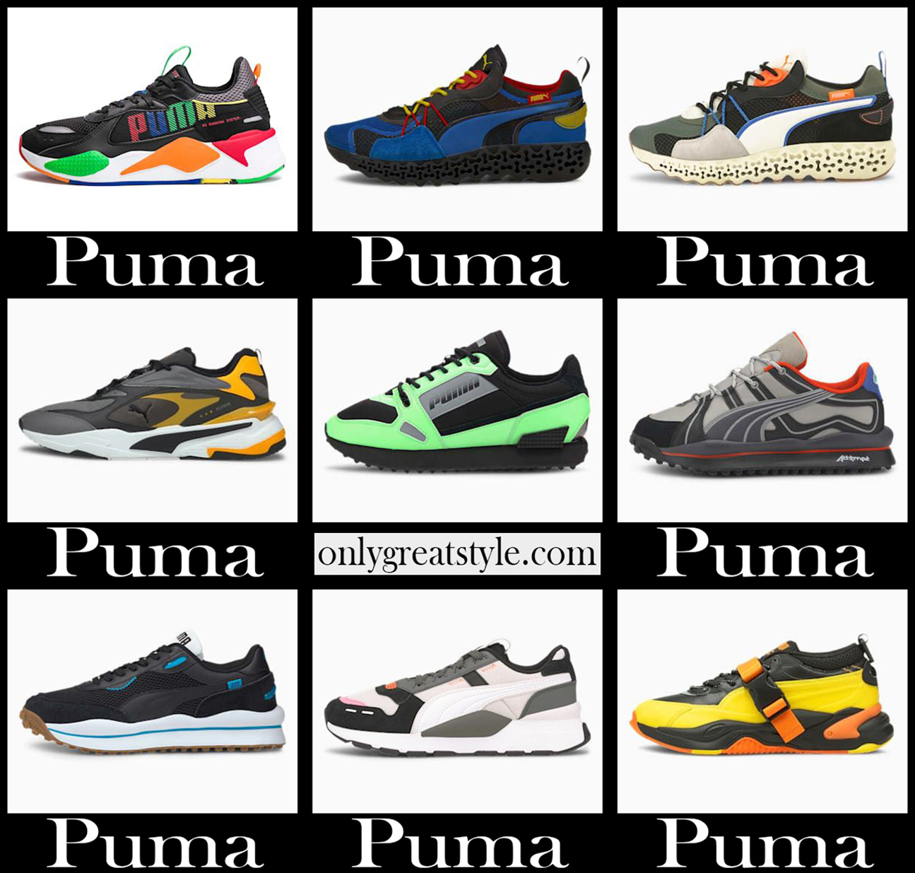 new puma sneakers