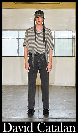 Fashion David Catalan spring summer 2022 mens clothing 20