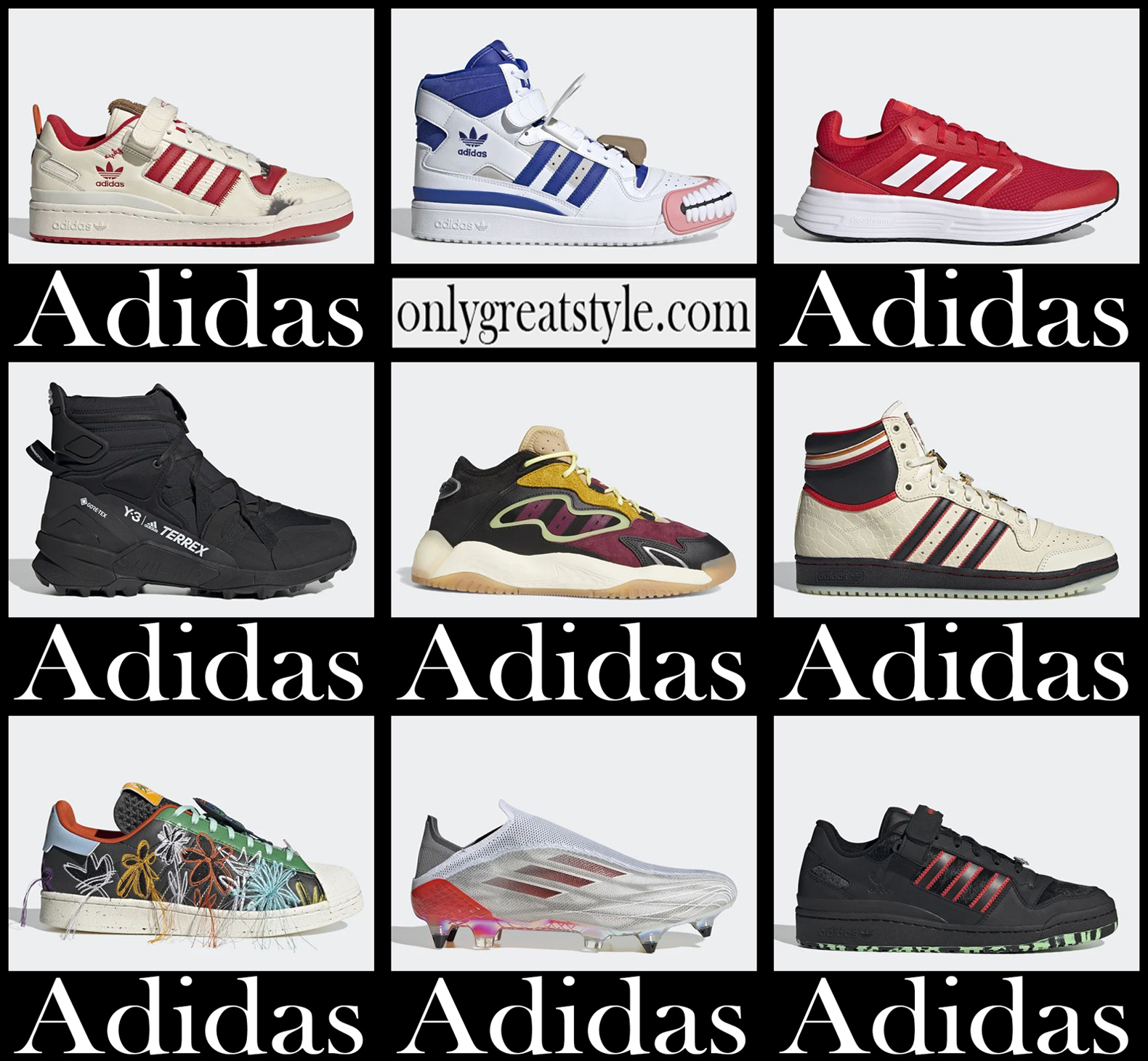 Adidas shoes 2022 new arrivals men's sneakers