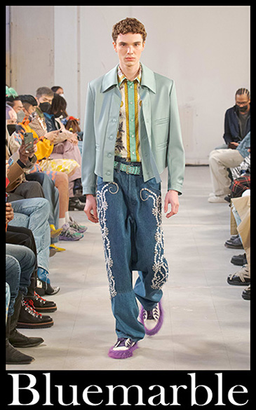 Fashion Bluemarble fall winter 2022 2023 mens clothing 3