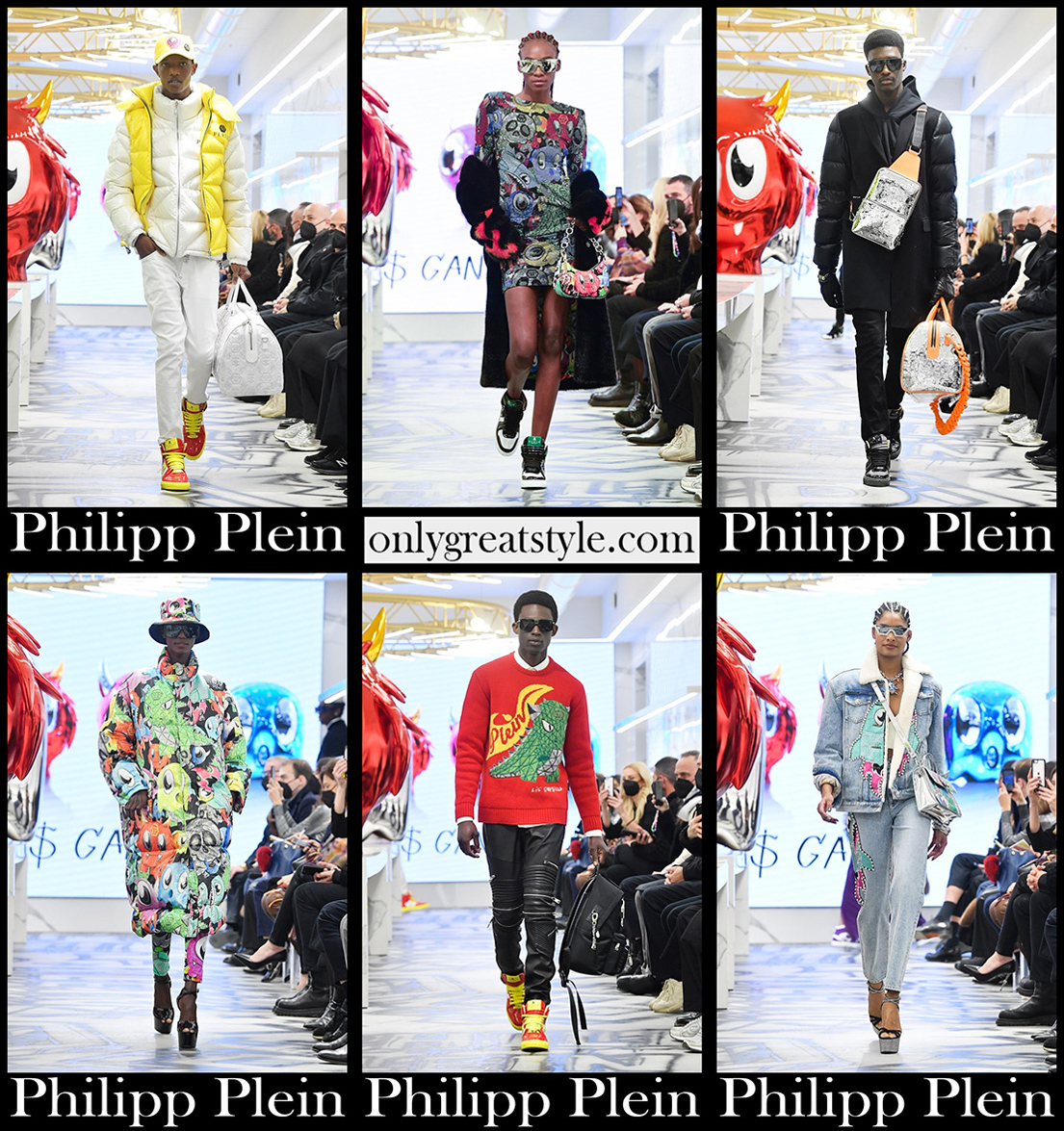 Fashion show Philipp Plein fall winter 2022-2023