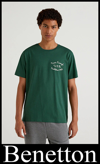 Benetton t shirts 2023 new arrivals men's clothing 5