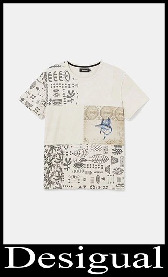 Desigual t shirts 2023 new arrivals men's clothing 5