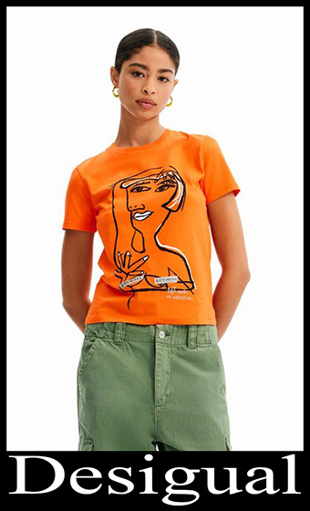 Desigual t shirts 2023 new arrivals women's clothing 6