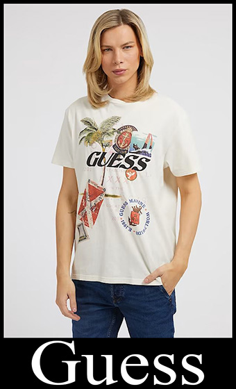 Guess t shirts 2023 new arrivals men's clothing 6