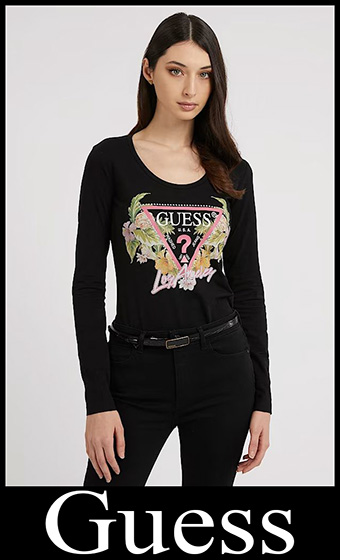 Guess t shirts 2023 new arrivals women's clothing 3