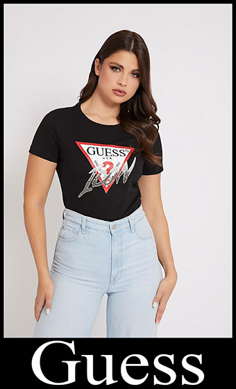 Guess t shirts 2023 new arrivals women's clothing 4