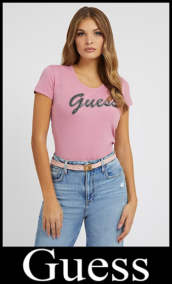 Guess t shirts 2023 new arrivals women's clothing 5