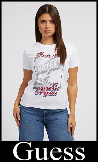 Guess t shirts 2023 new arrivals women's clothing 6