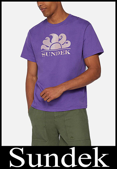 Sundek t shirts 2023 new arrivals men's clothing 2