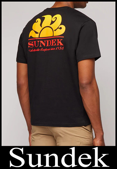 Sundek t shirts 2023 new arrivals men's clothing 3