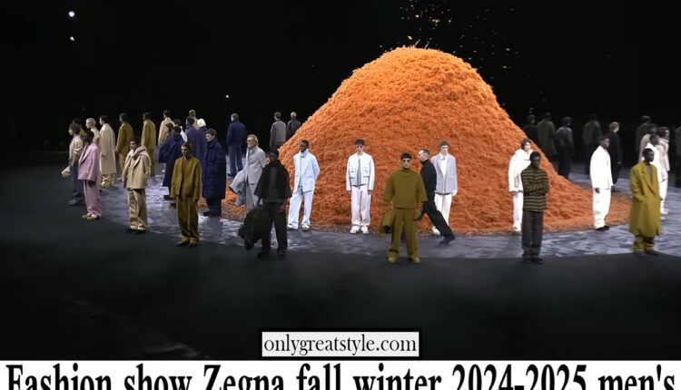 Fashion show Zegna fall winter 2024 2025 men’s