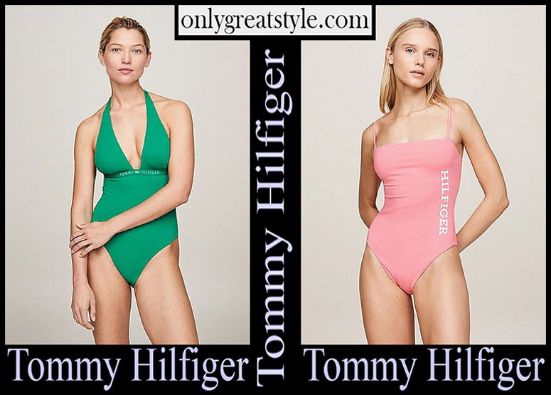 Tommy Hilfiger swimsuits 2024 new arrivals women's swimwear