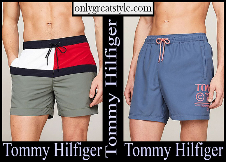 Tommy Hilfiger swimwear 2024 new arrivals men's beachwear