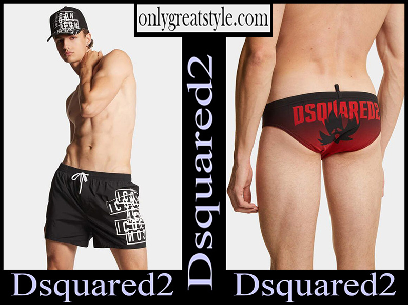 Dsquared2 swimwear 2024 new arrivals men's beachwear