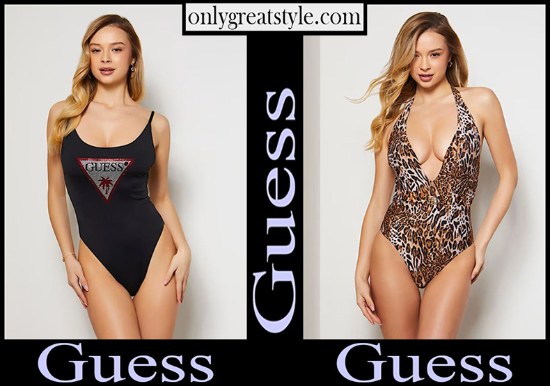 Guess swimsuits 2024 new arrivals women's swimwear