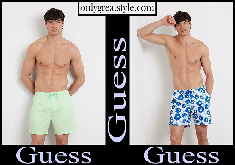 Guess swimwear 2024 new arrivals men's beachwear